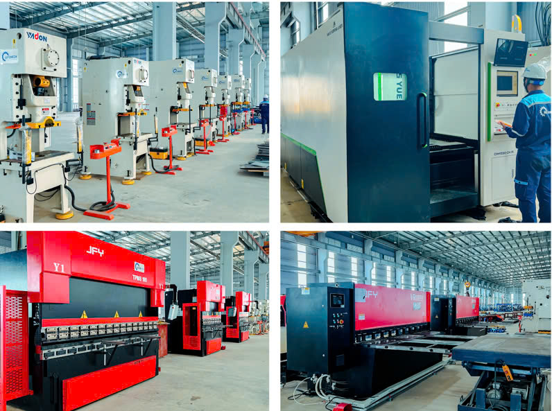 Máy dập Yadon trong dây chuyền thiết bị do Automech cung cấp